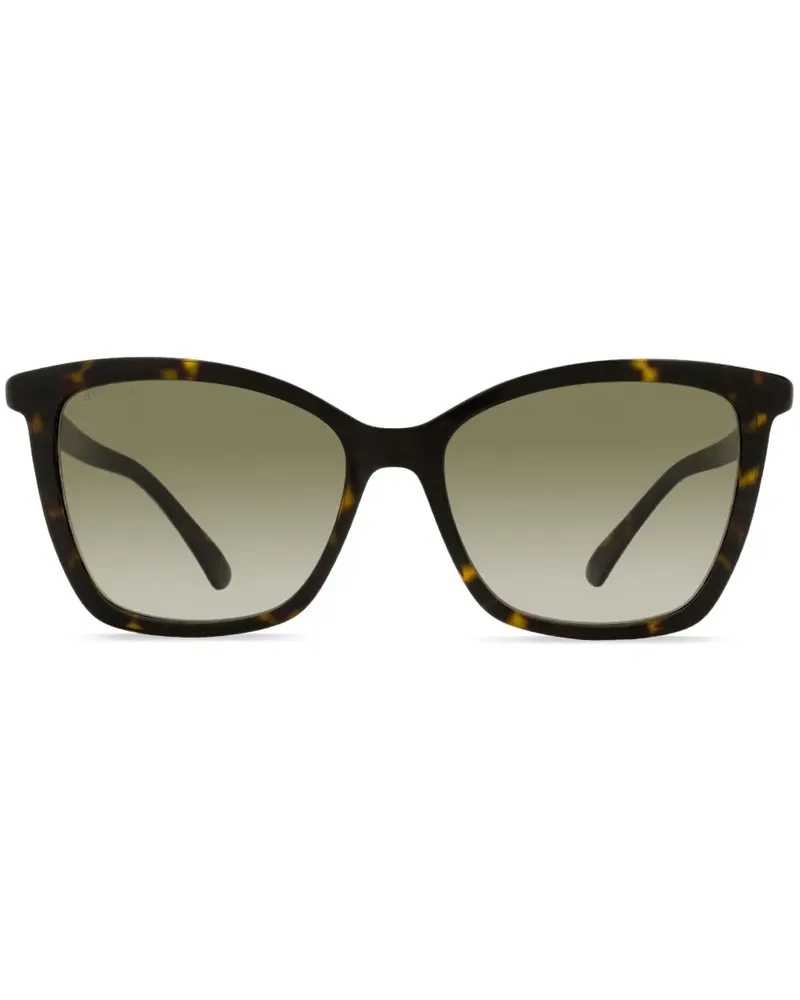 Jimmy Choo Eckige Ali Sonnenbrille - Braun Braun