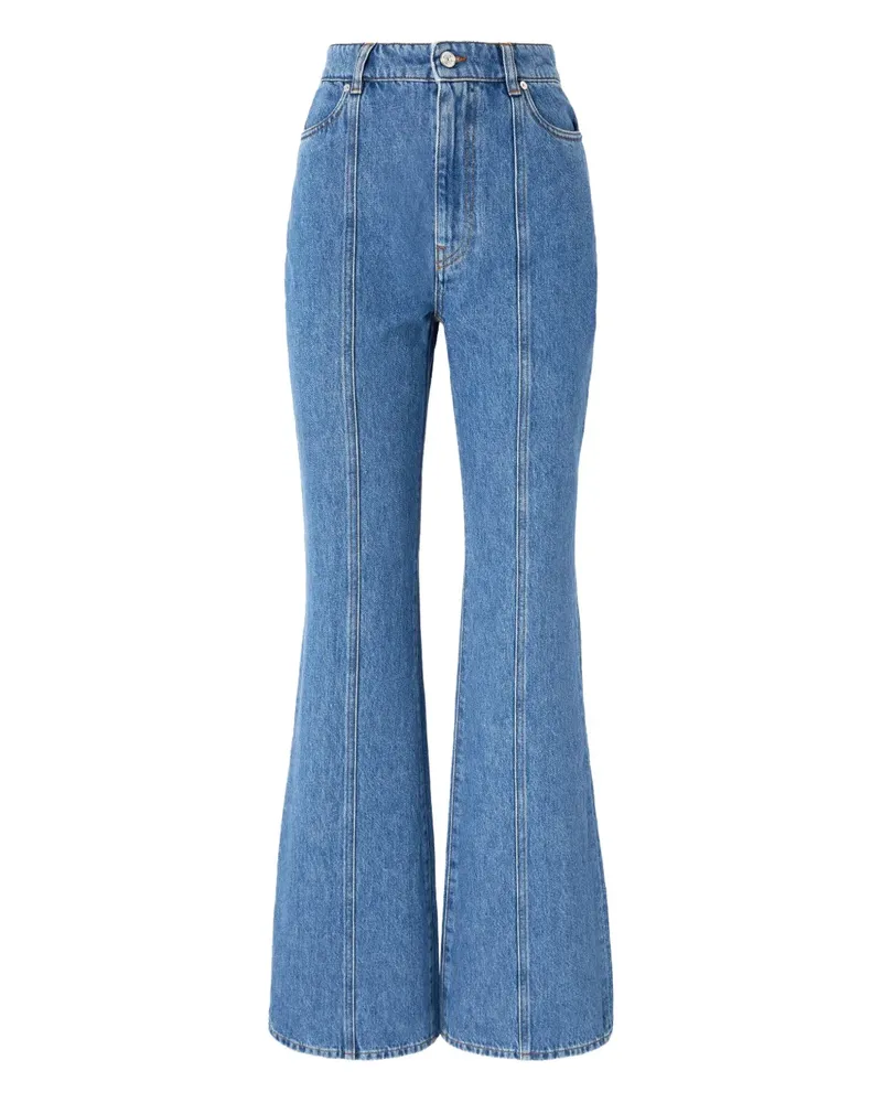 Missoni Jeans mit ausgestelltem Bein - Blau Blau