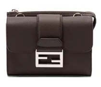 Double Baguette Kuriertasche - Braun