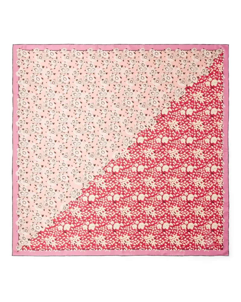 Prada Schal aus Seide - Rosa Rosa