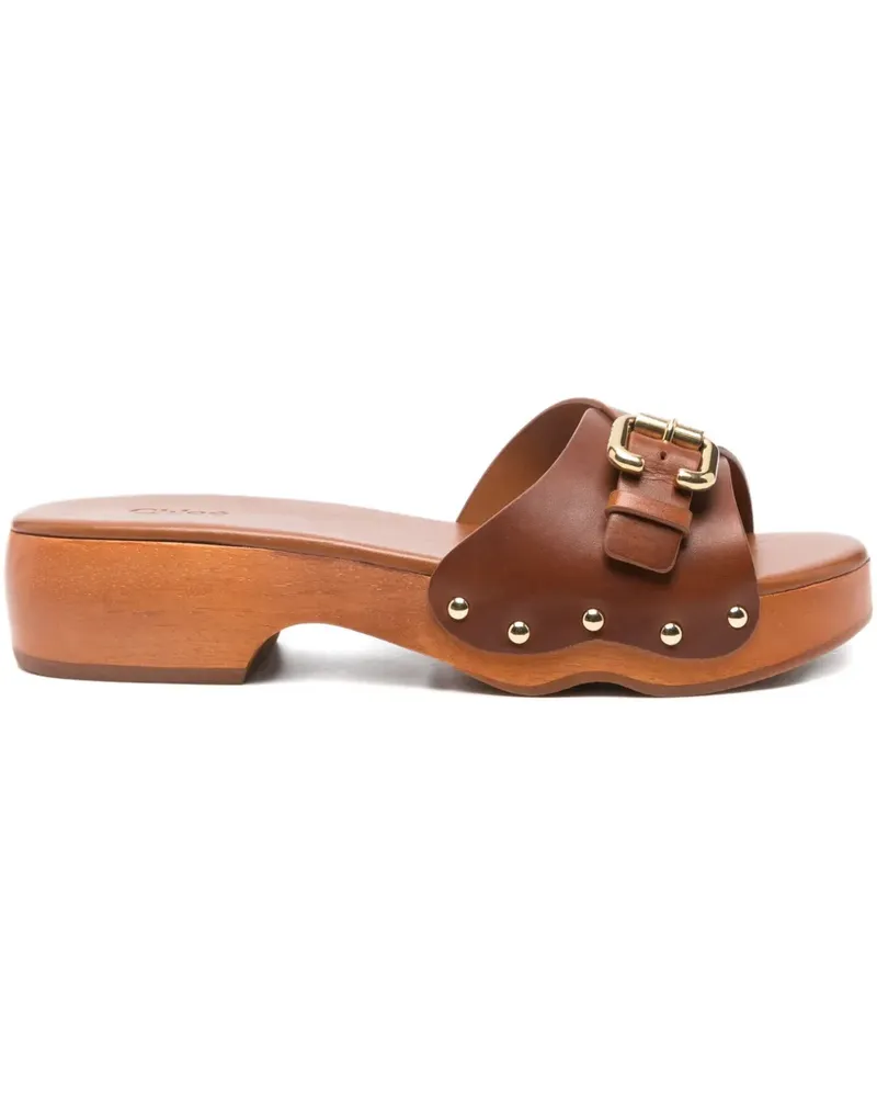 Chloé Jeanette Sandalen 40mm - Braun Braun