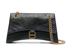 Kleine Crush Schultertasche - Schwarz