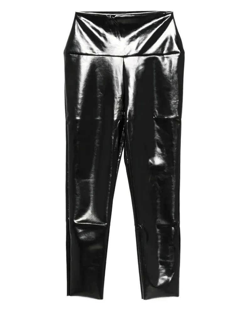 Norma Kamali Hose mit hohem Bund - Schwarz Schwarz