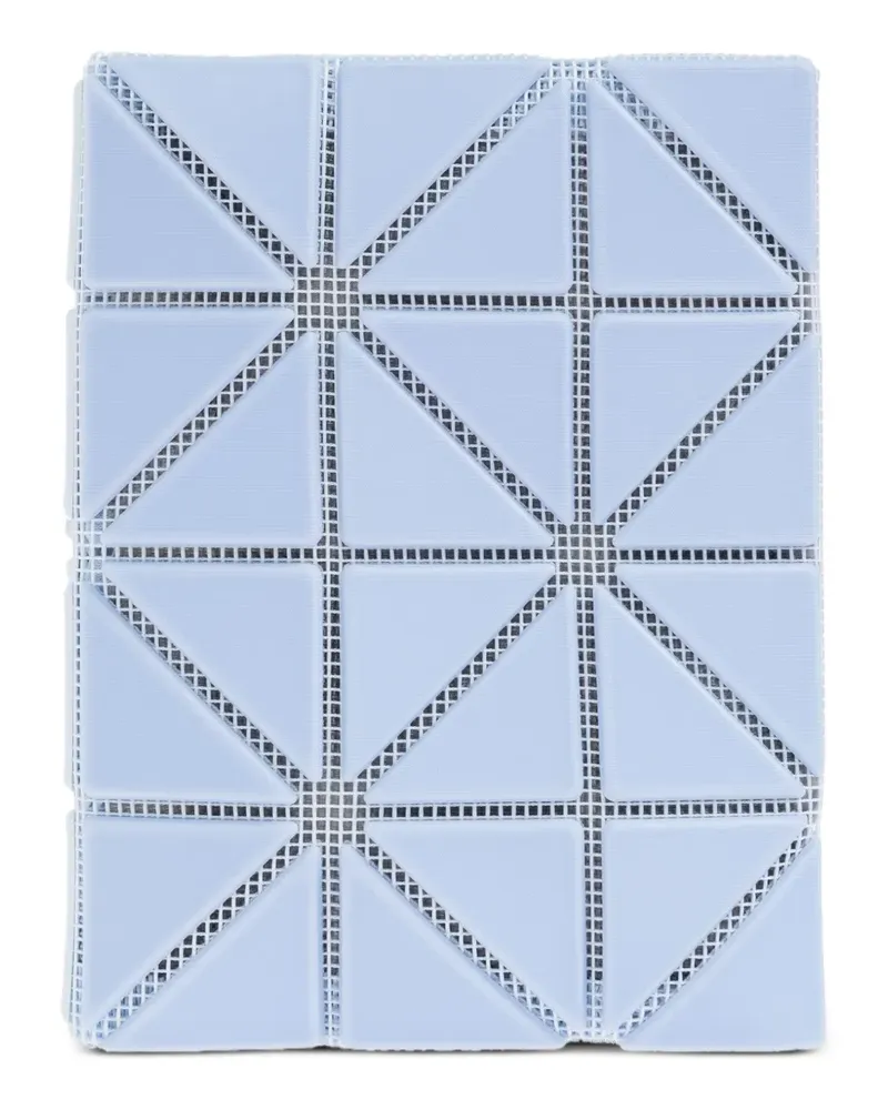 Issey Miyake Geometrisch gemustertes Portemonnaie - Blau Blau