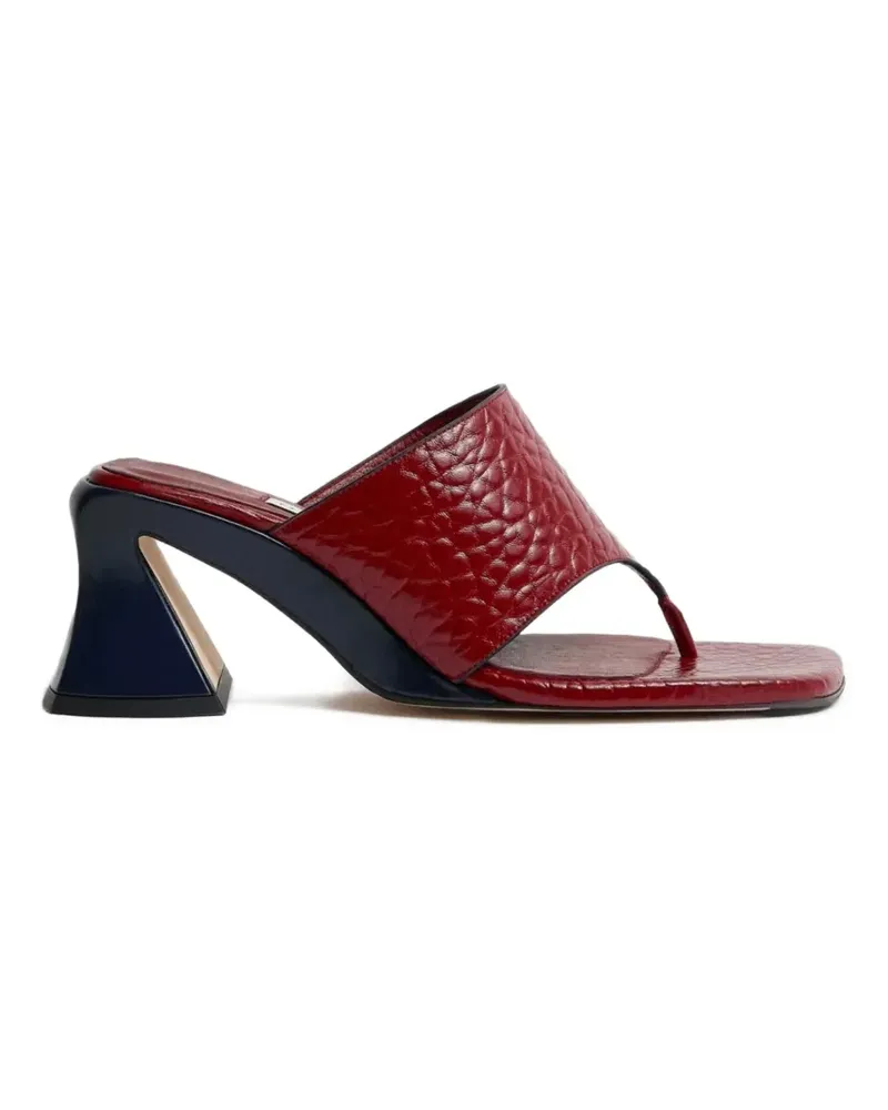 Miista Ernie leather heeled sandals - Rot Rot