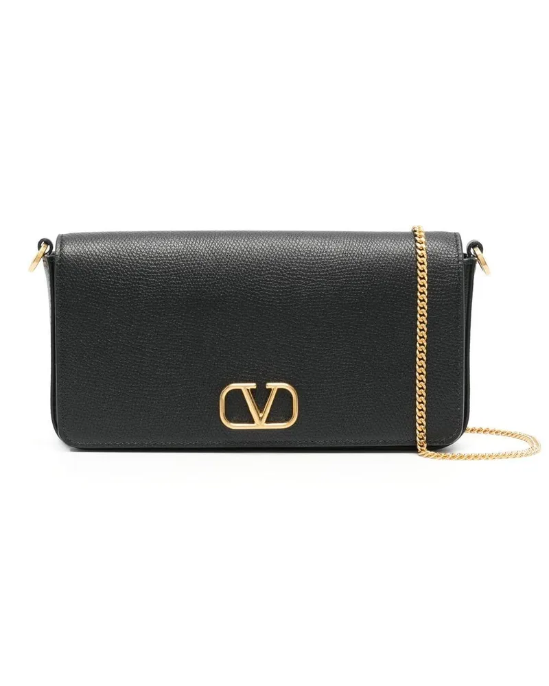 Valentino Garavani VLogo Signature Clutch Schwarz