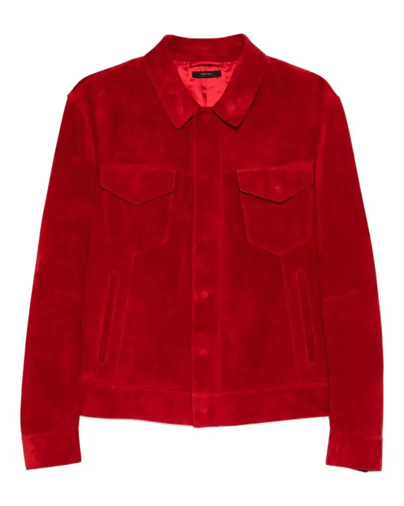 Tom Ford patch-pocket jacket - Rot Rot