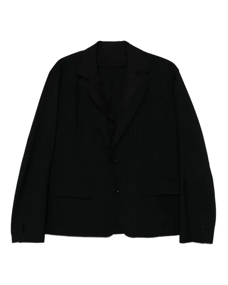 Sacai Jacke mit Nadelstreifen - Schwarz Schwarz