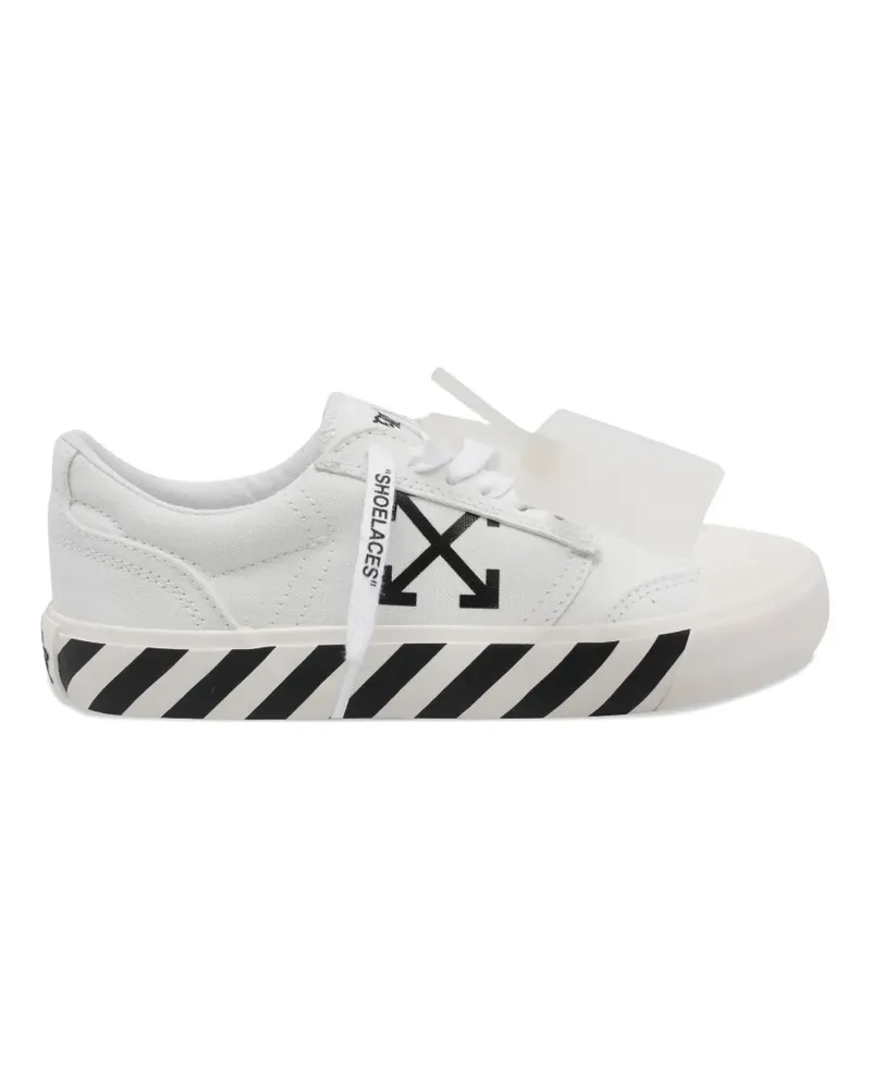 OFF-WHITE Vulcanized logo-print sneakers - Weiß Weiß