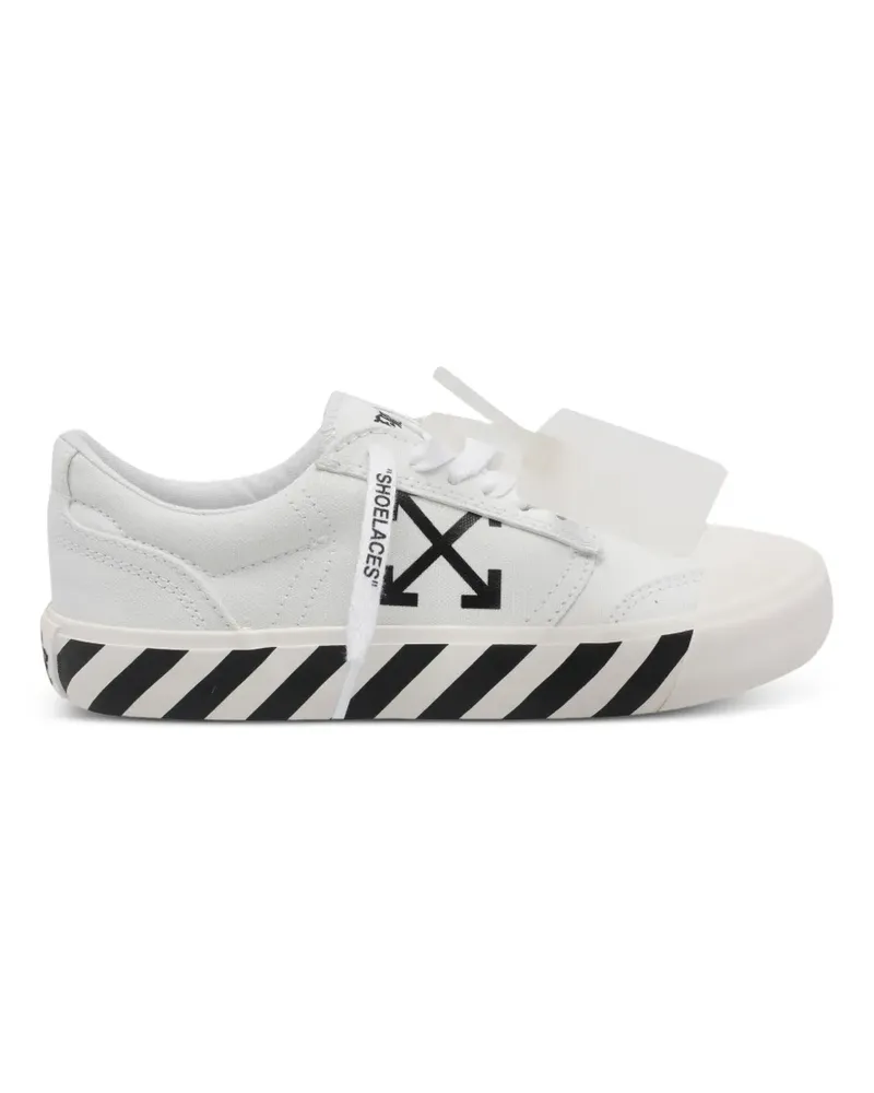 OFF-WHITE Vulcanized logo-print sneakers - Weiß Weiß