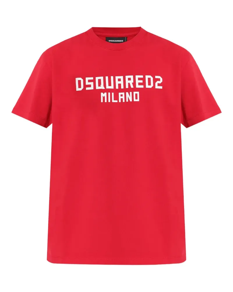 Dsquared2 Klassisches T-Shirt - Rot Rot