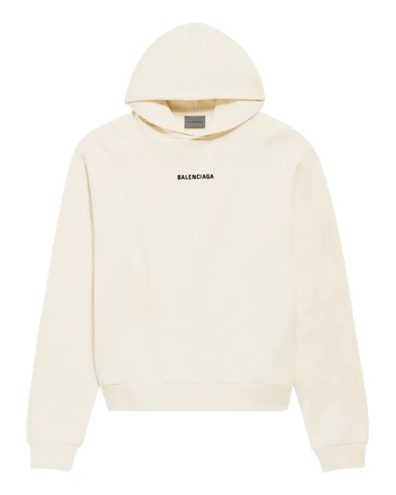 Balenciaga logo hoodie - Nude Nude