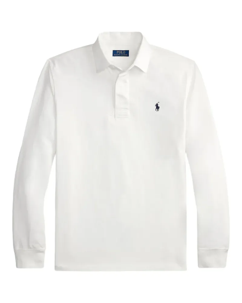 Ralph Lauren Poloshirt mit Logo-Stickerei - Weiß Weiß