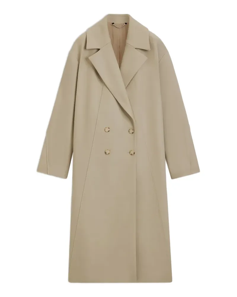 HUGO BOSS double-breasted coat - Nude Nude