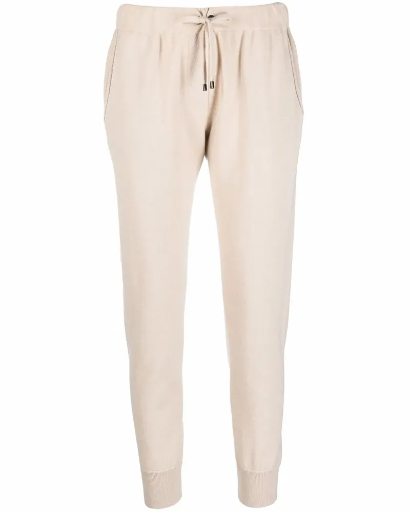 Brunello Cucinelli Jogginghose mit Kordelzug - Nude Nude