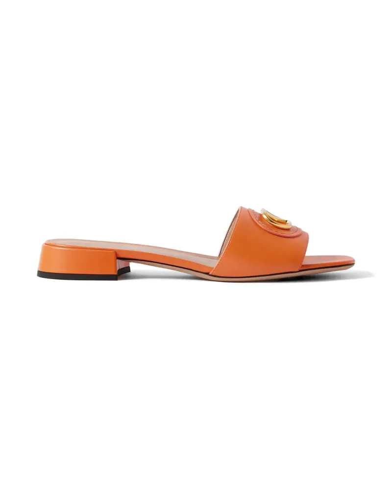 Valentino Garavani Vlogo Signature sandals - Orange Orange