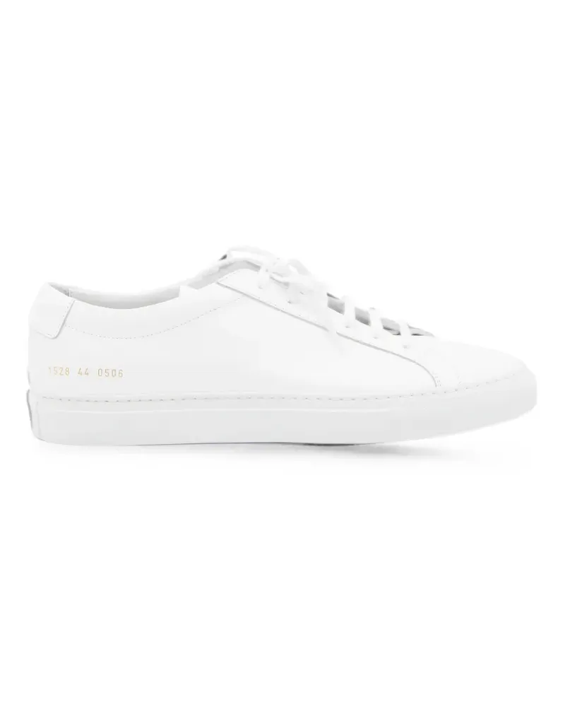 Common Projects leather sneakers - Weiß Weiß