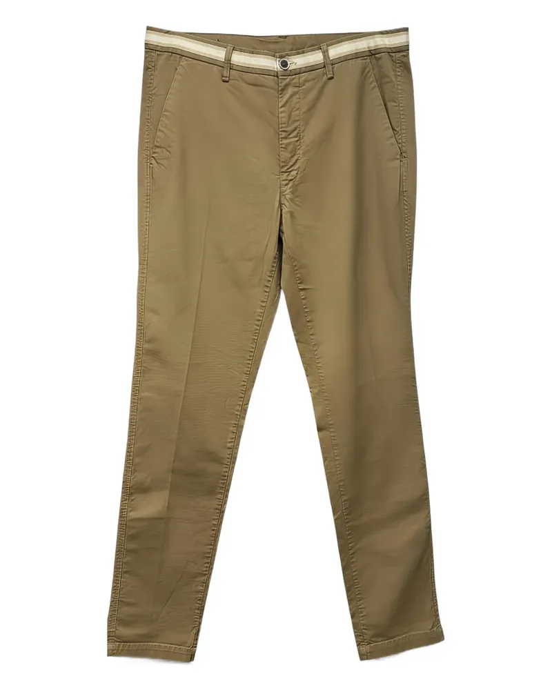 Mason's Straight-Leg-Hose mit Streifen - Grün Grün