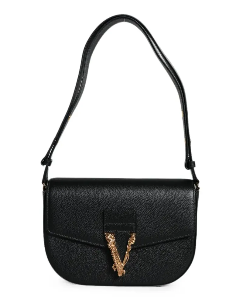 Versace La Medusa Schultertasche - Schwarz Schwarz