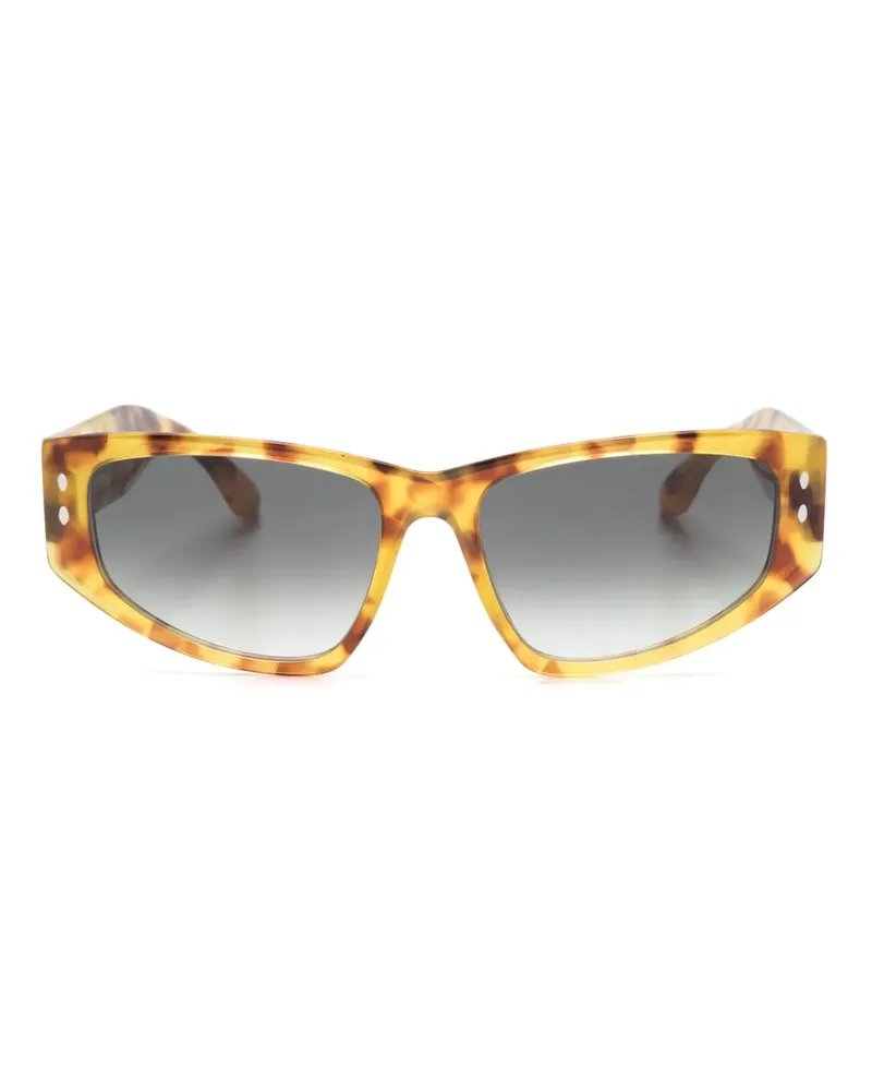 Isabel Marant Sonnenbrille in Schildpattoptik - Gelb Gelb