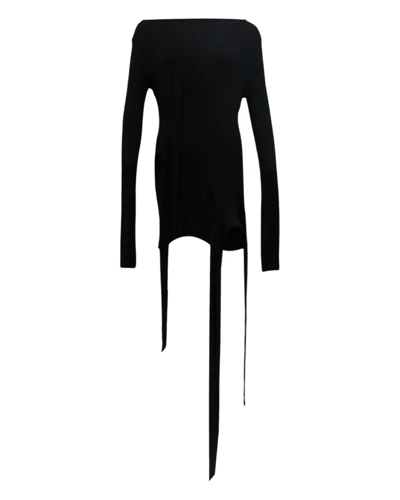 HACHE Twine Minikleid - Schwarz Schwarz