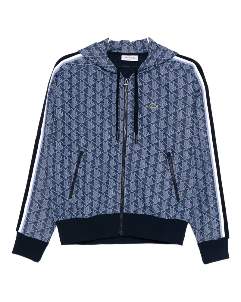 Lacoste Jacke mit Monogramm - Blau Blau