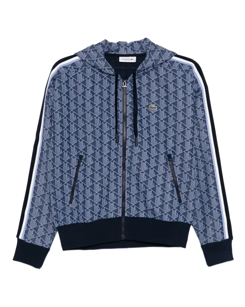 Lacoste Jacke mit Monogramm - Blau Blau