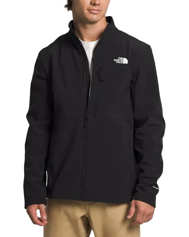 The North Face Apex Bionic logo-print zip-up jacket - Schwarz Schwarz