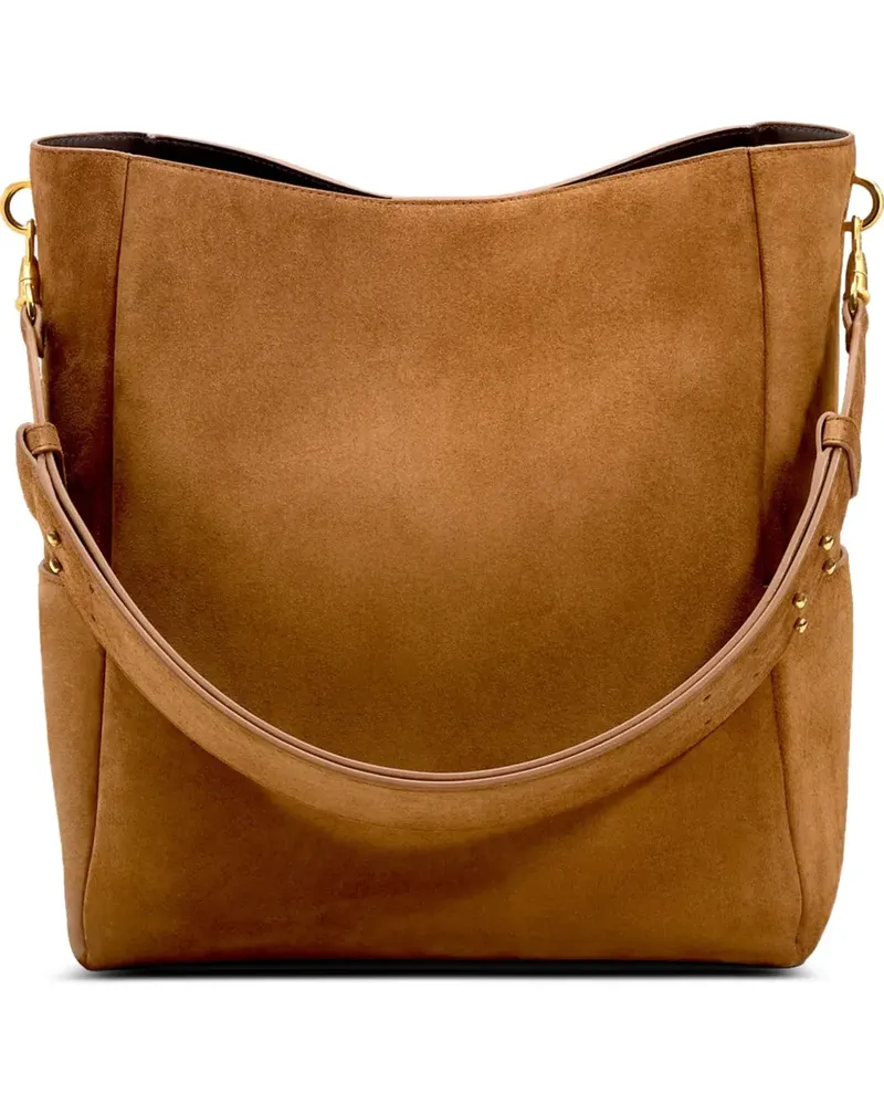 AMI Paris Carrousel Beuteltasche - Braun Braun