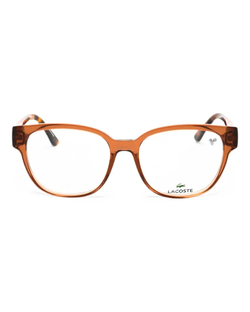 Lacoste round-frame glasses - Braun Braun