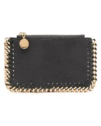 Stella McCartney Falabella Portemonnaie mit Kettenborte Schwarz