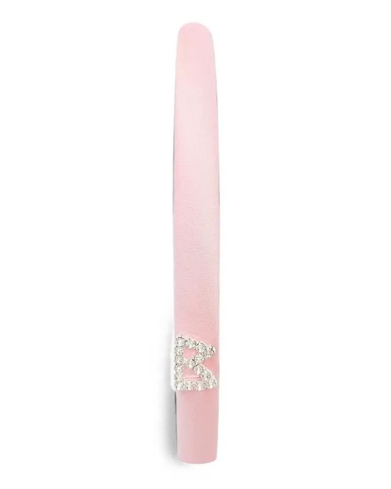 RUSLAN BAGINSKIY crystal-embellished headband - Rosa Rosa