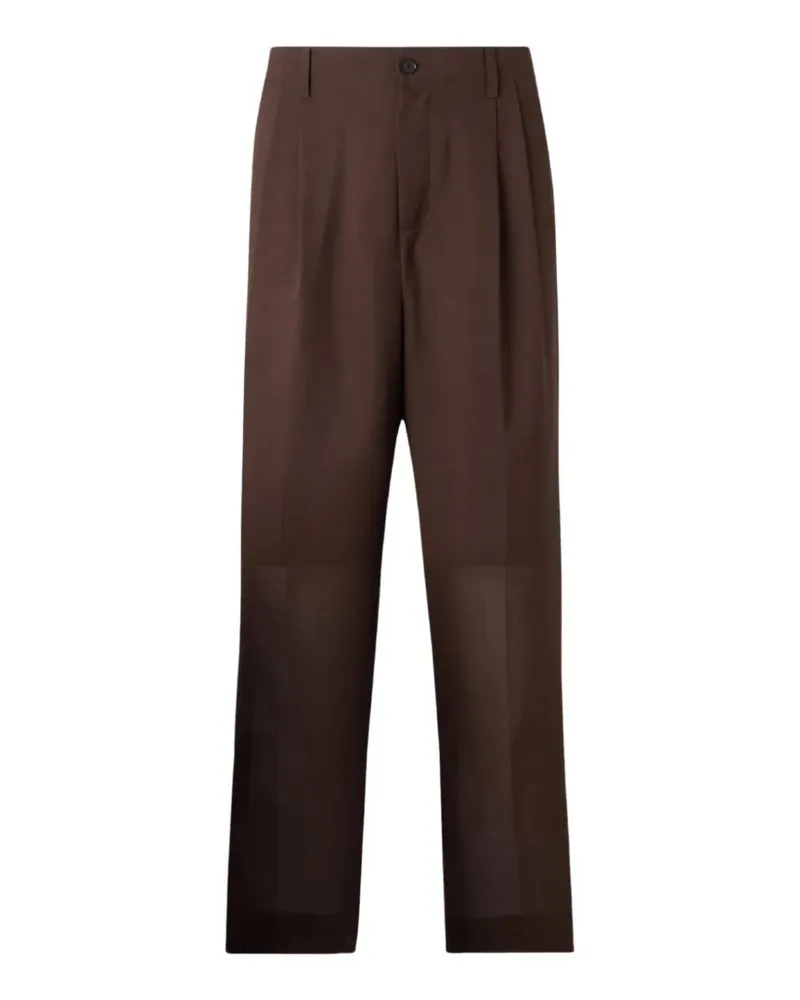 Feng Chen Wang deconstructed barrel trousers - Braun Braun