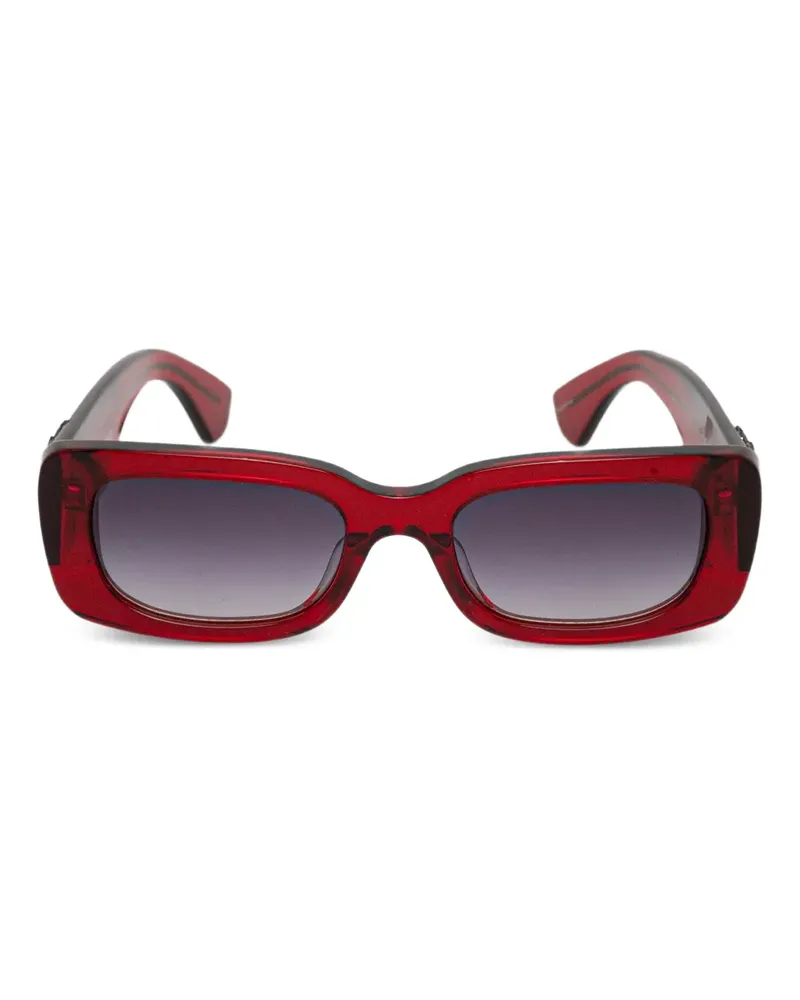 Kurt Geiger rectangle-frame sunglasses - Rot Rot