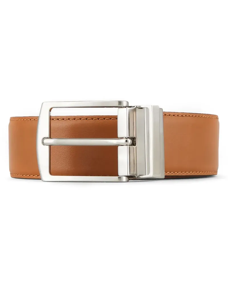 Giorgio Armani Wendbarer Gürtel - Schwarz Schwarz