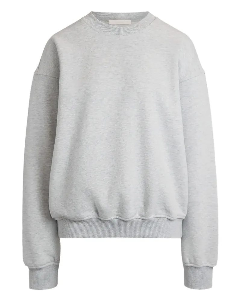 12 STOREEZ Sweatshirt aus Frottee - Grau Grau