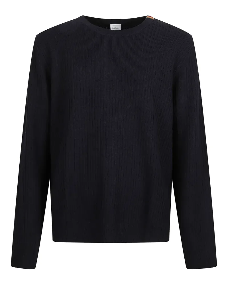 Paul Smith Gerippter Pullover - Blau Blau