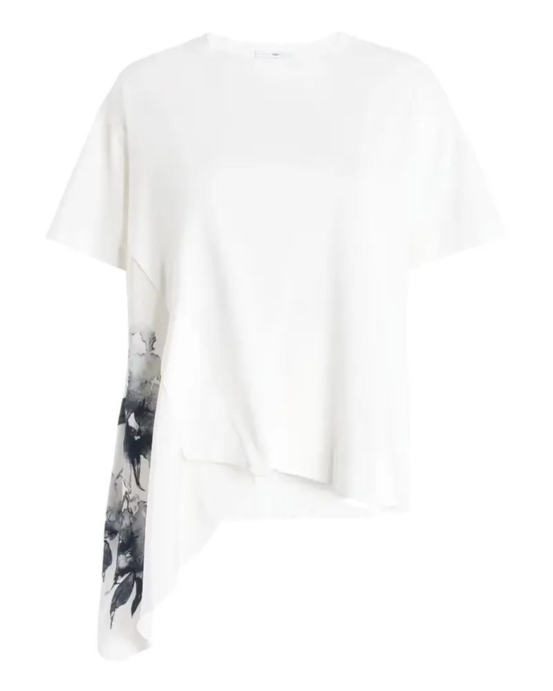 HIGH Regatta floral-print T-shirt - Weiß Weiß