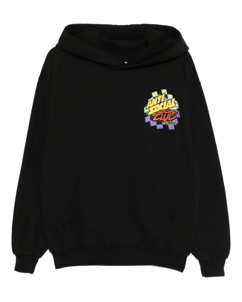 Anti Social Social Club Artic Snowmobile hoodie - Schwarz Schwarz