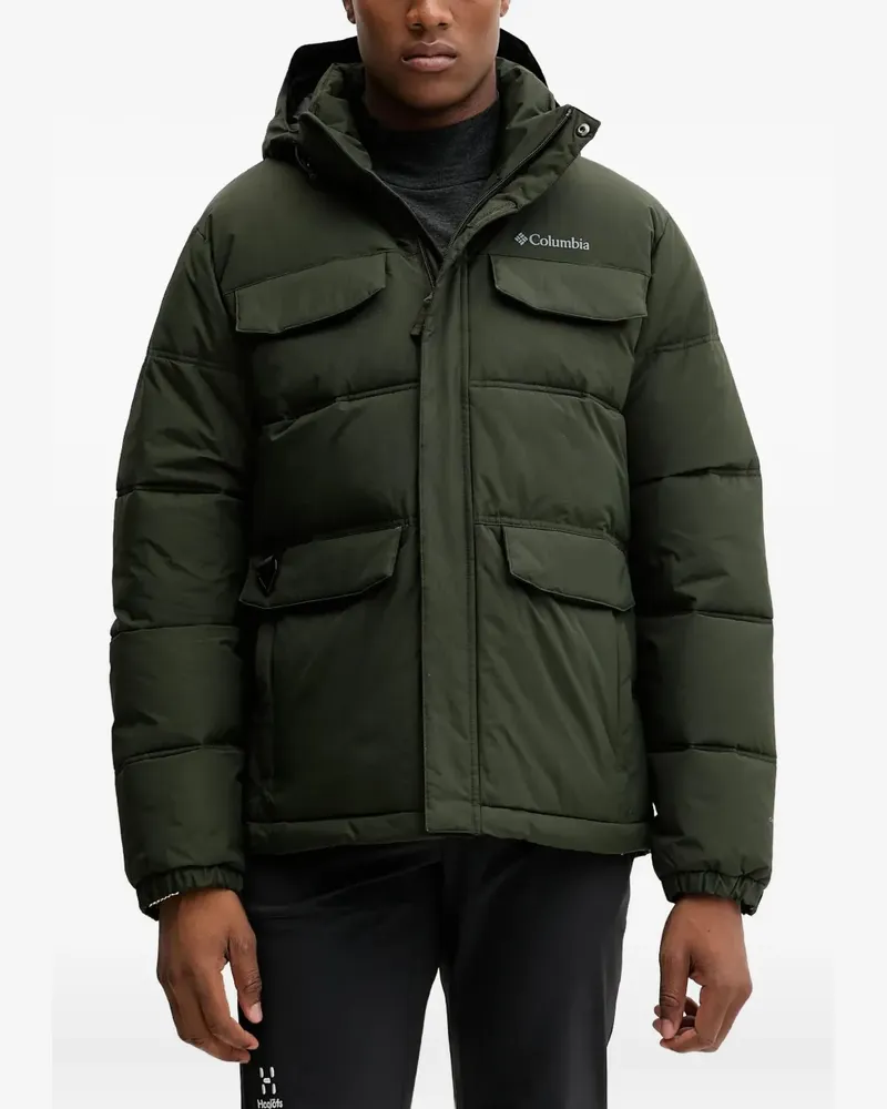 Columbia Sportswear Company logo-print padded jacket - Grün Grün
