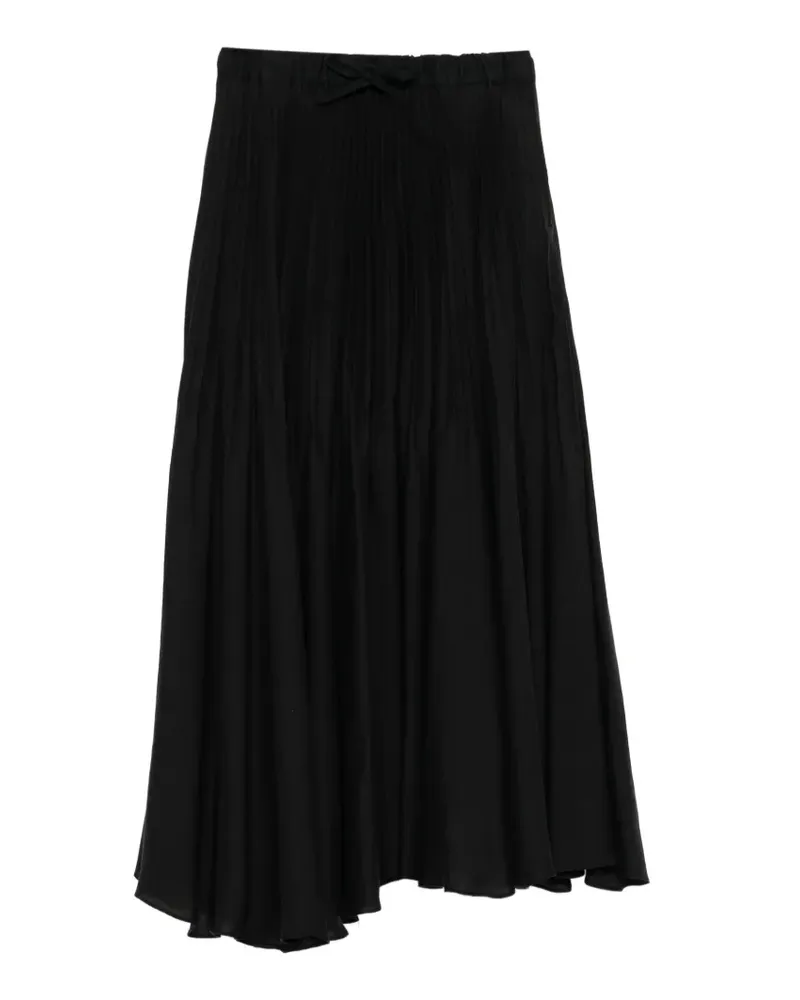 Undercover pleated maxi skirt - Schwarz Schwarz
