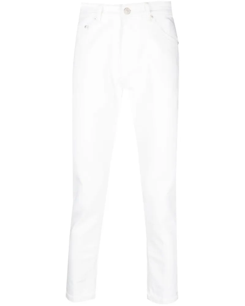 PT TORINO Klassische Tapered-Jeans - Weiß Weiß