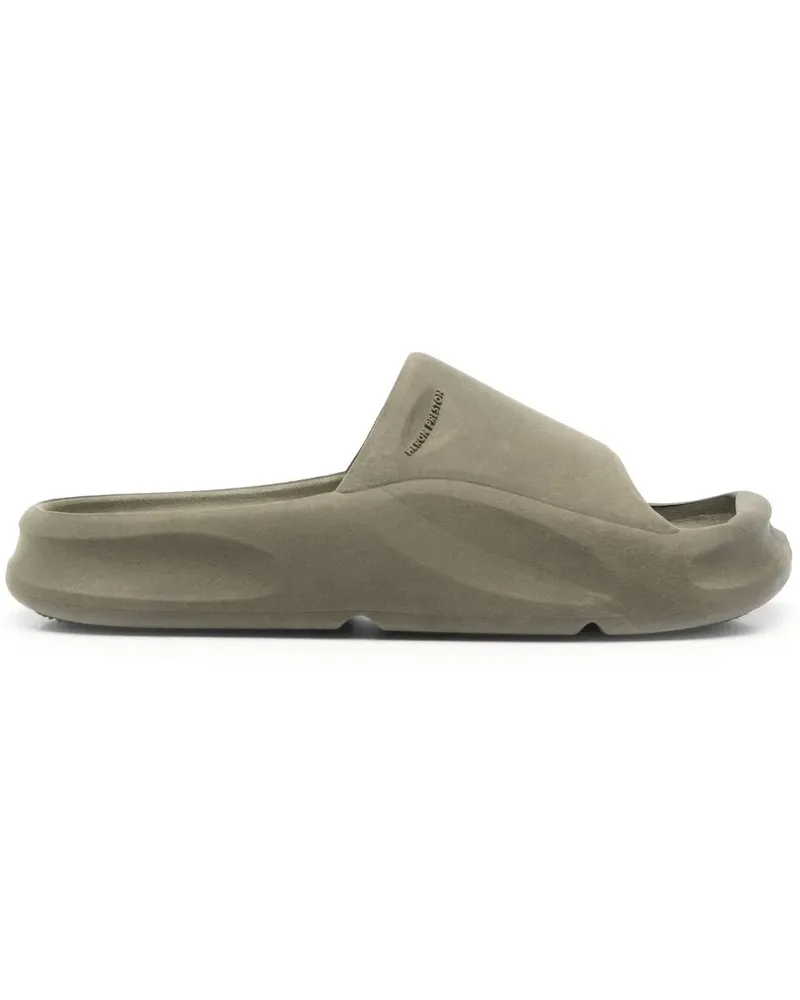 Heron Preston Eco Moulded Pantoletten - Grün Grün