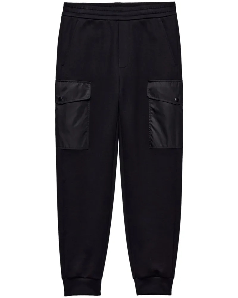 Prada Jogginghose mit Re-Nylon-Detail - Schwarz Schwarz