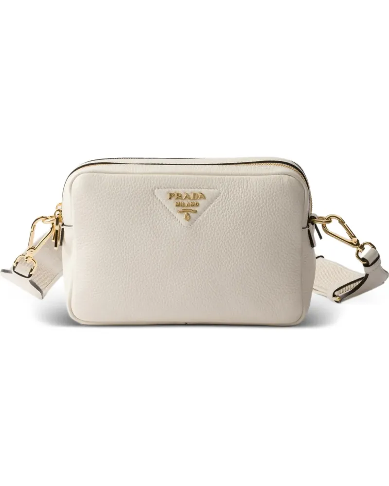 Prada Kleine Schultertasche - Weiß Weiß