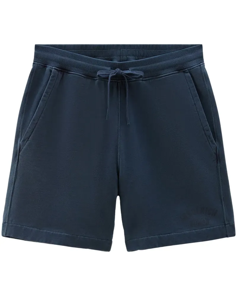 Woolrich Joggingshorts mit Kordelzug - Blau Blau