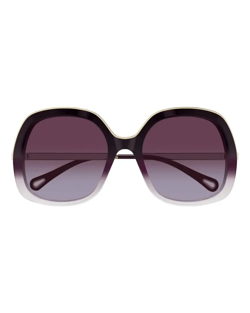 Chloé Sonnenbrille mit rundem Gestell - Violett Violett