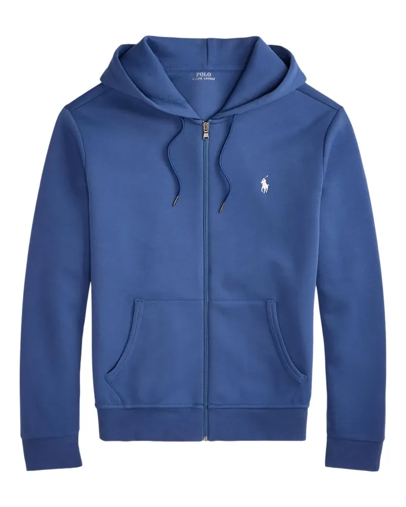 Ralph Lauren Kapuzenjacke mit Reißverschluss - Blau Blau