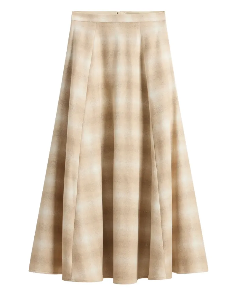 Woolrich Faltenrock mit Ombré-Effekt - Nude Nude
