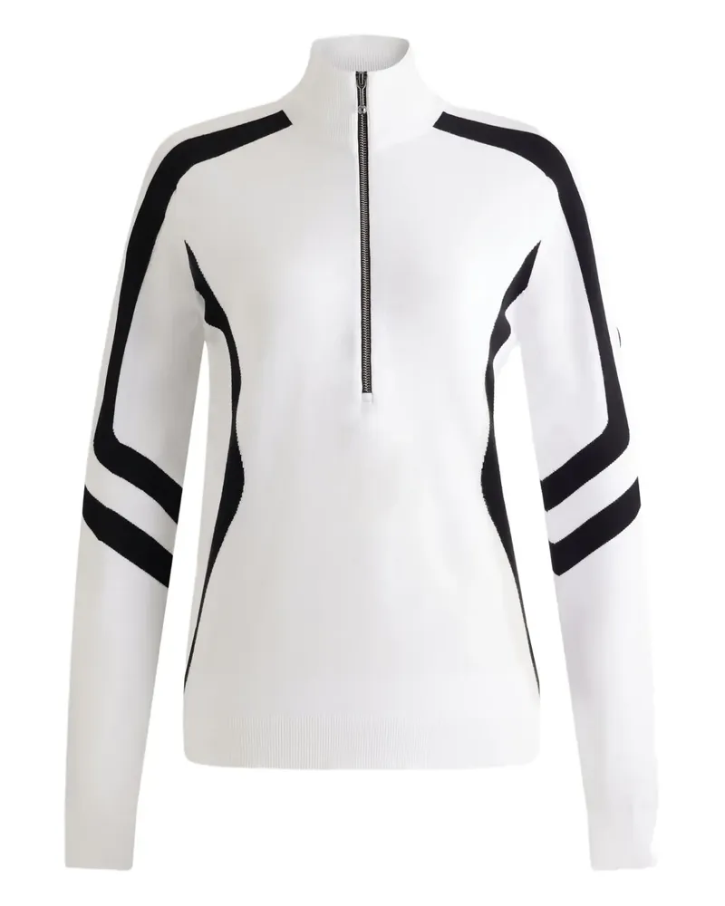 FUSALP Virginie Pullover mit Reißverschluss - Weiß Weiß